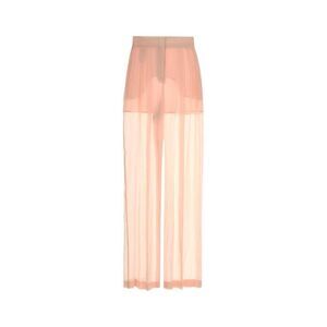 ALBERTA FERRETI Alberta Ferretti Sheer Pleated Wide-Leg Pants Women PINK